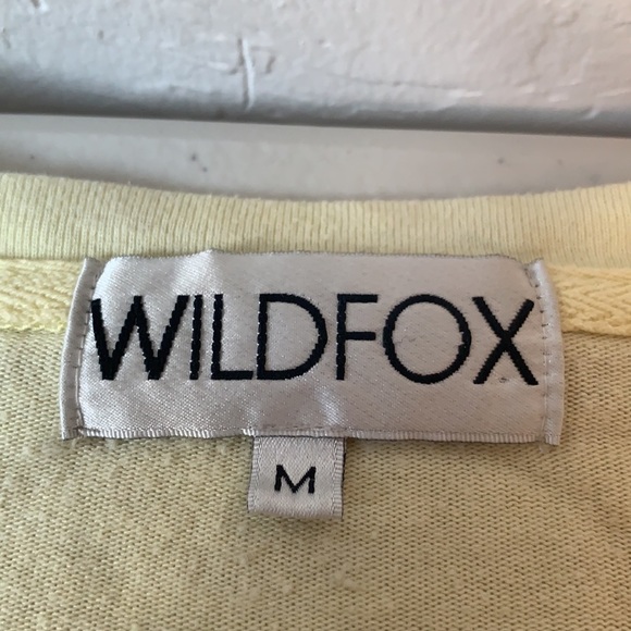 Wildfox soft crewneck “Happy” sweater - Medium - Picture 4 of 8